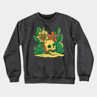 Skull in the Garden Crewneck Sweatshirt